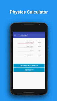 Physics Formulas android App screenshot 0